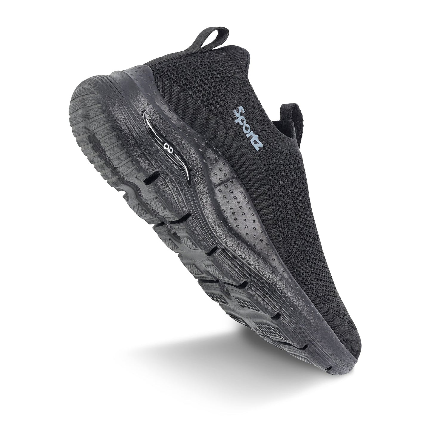 Men's Slip-on Walking Shoe - WS9571 Black Black