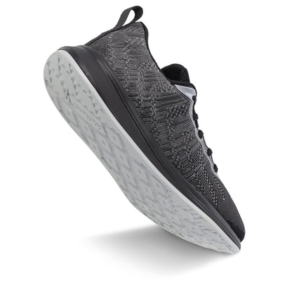 Men's Daily Wear Non Marking Sports Shoes  - WS6092 Black