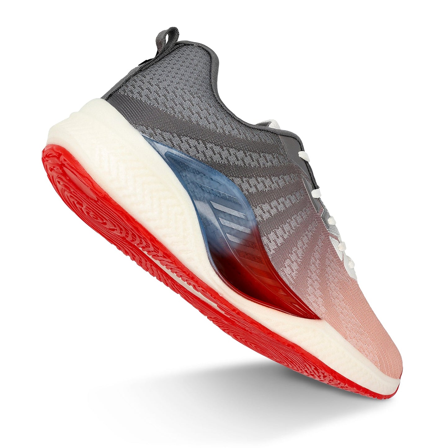 Men's Lace-up Sports Shoe - WS9119 White Red