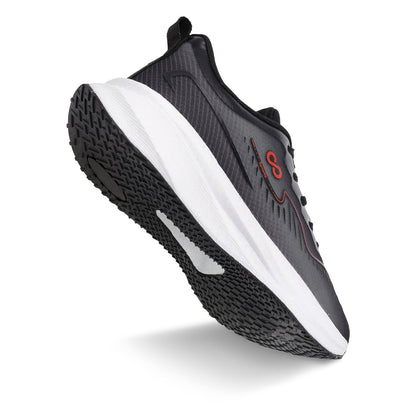 Men's Active Beads Sports Shoe - WS9163 Black