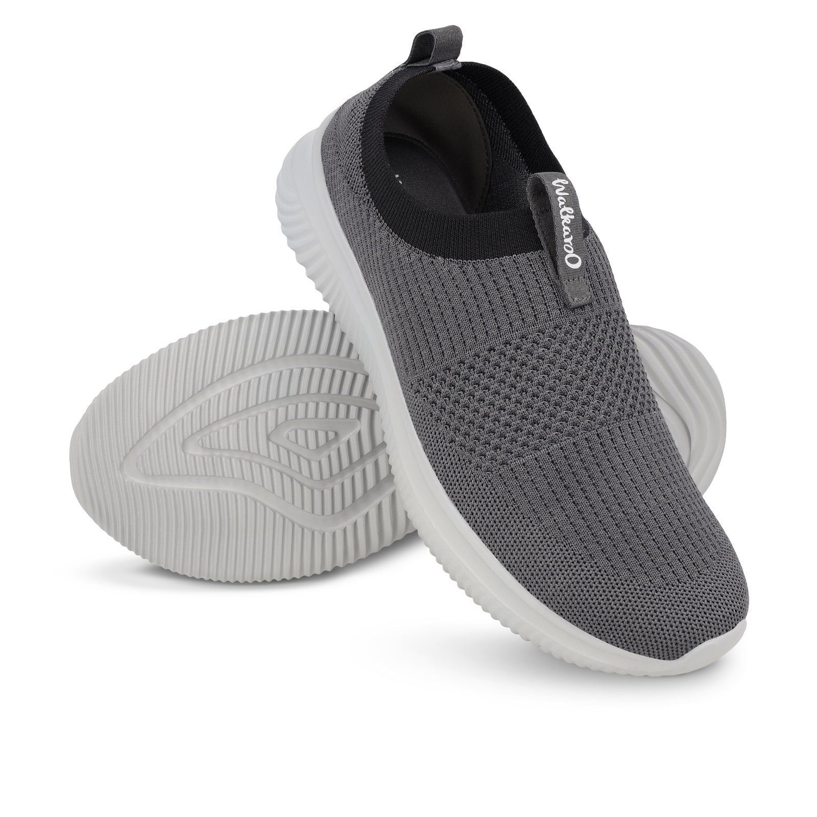 Walkaroo Belly Shoes for Men - WS9551 Grey - Walkaroo Footwear