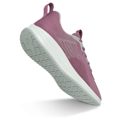 Women's Lace-up Sports Shoe - WS9911 Lavender