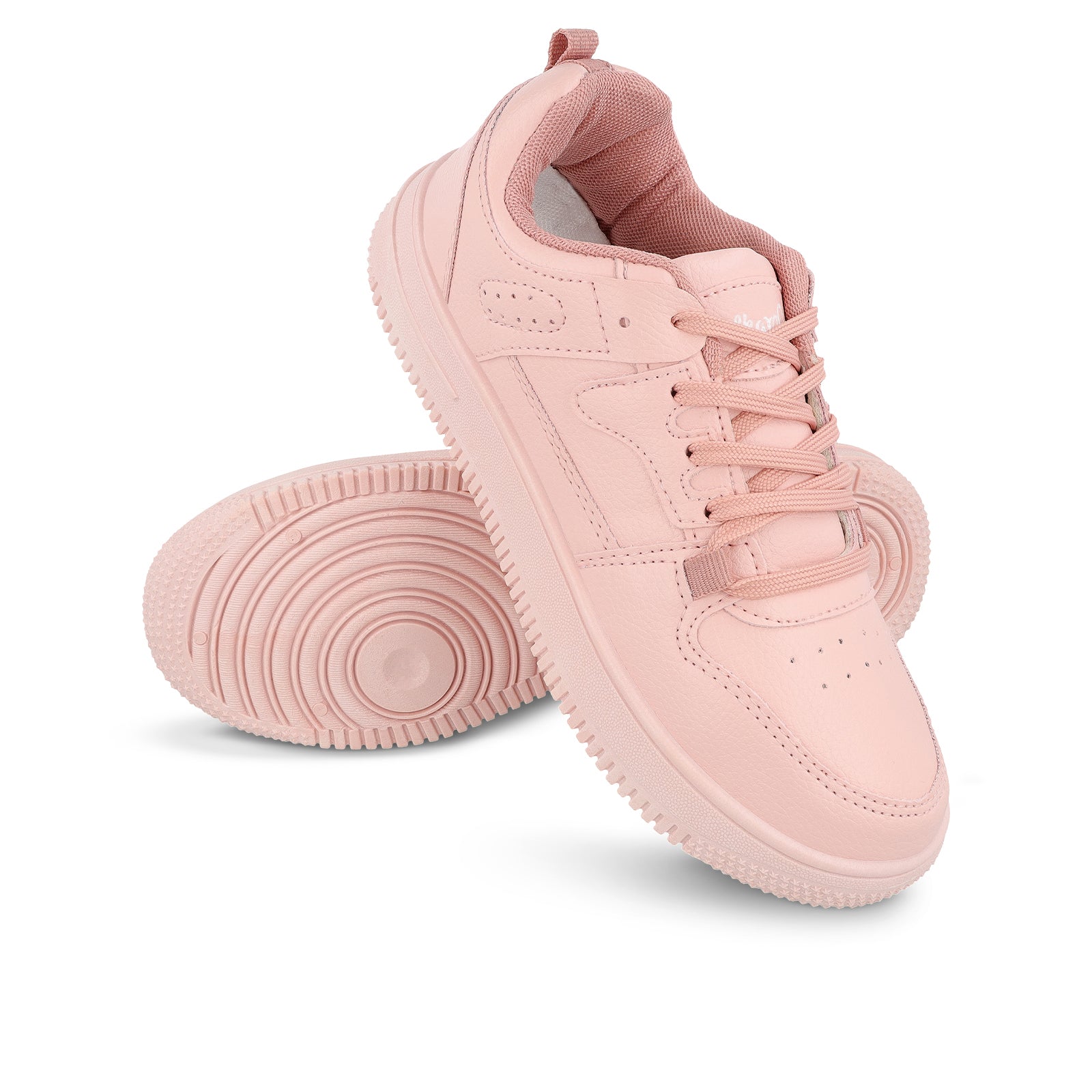 Walkaroo Womens Casual Shoe - WY3369 Peach - Walkaroo Footwear