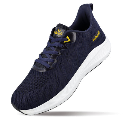 Men's Lace-up Sports Shoes - WS9104 Navy Blue