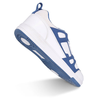 Walkaroo Men's Sneakers - WY3344 White Blue