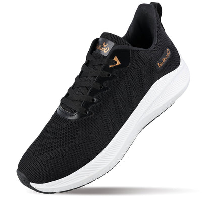 Men's Lace-up Sports Shoe - WS9104 Black