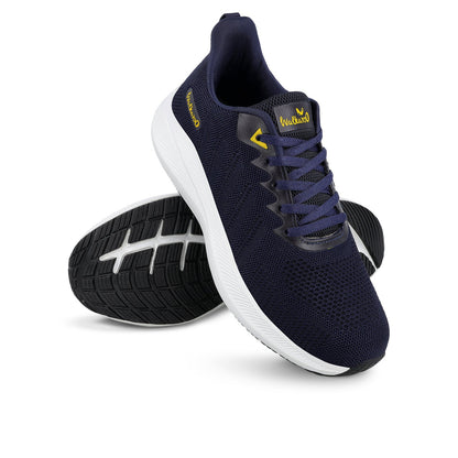Men's Lace-up Sports Shoe - WS9104 Navy Blue