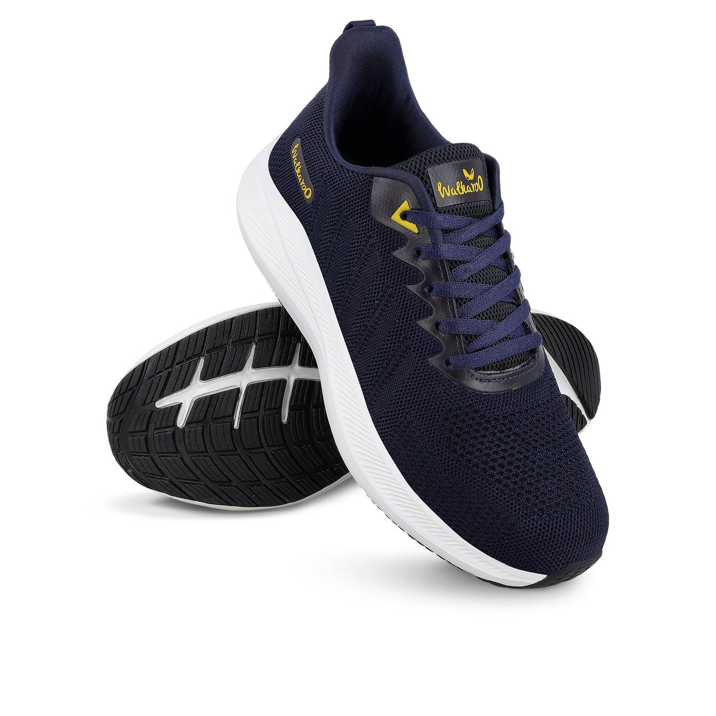 Walkaroo Men Sports Shoe - WS9104 Navy Blue - Walkaroo Footwear