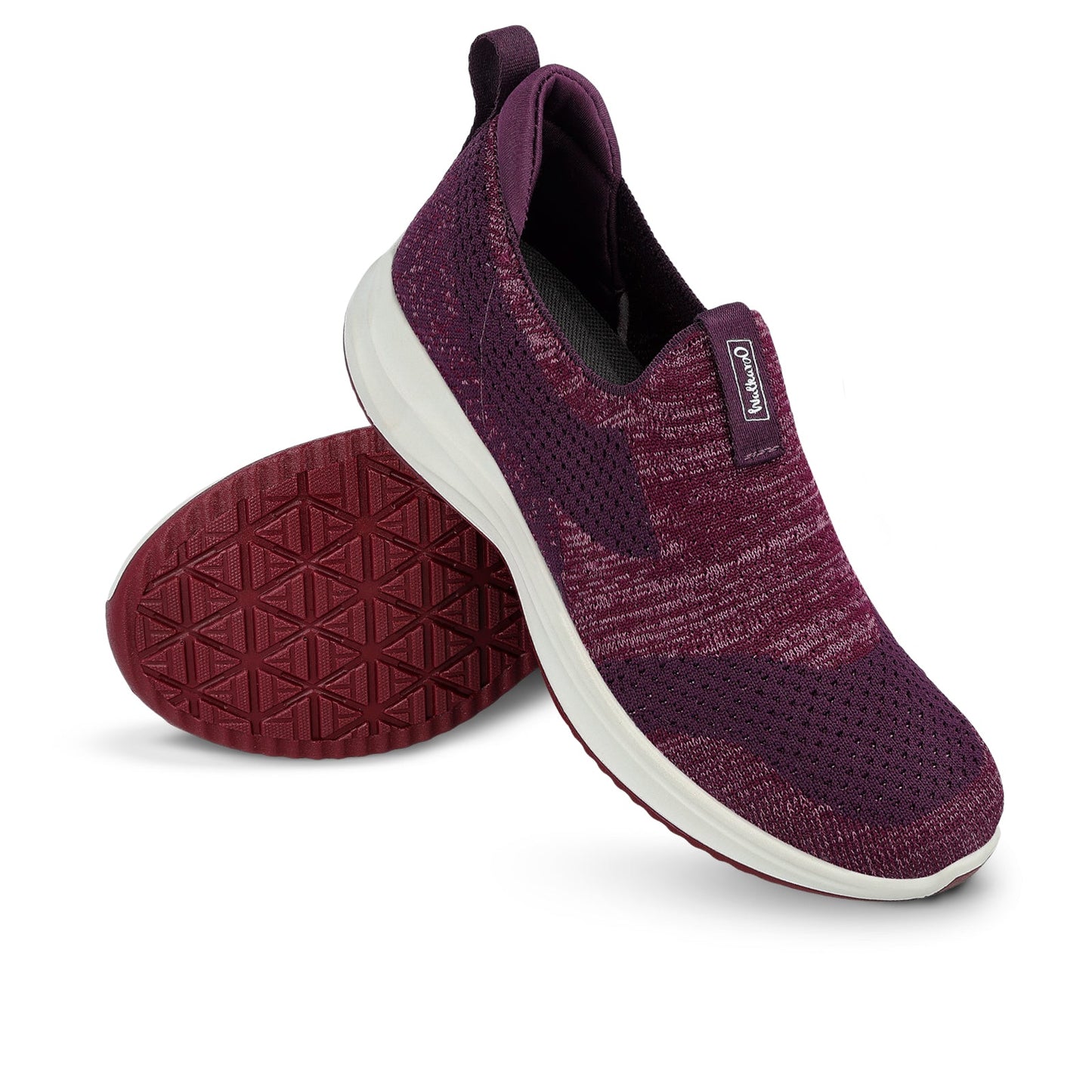 Women's Slip-on Walking Shoes - WS9910 Purple