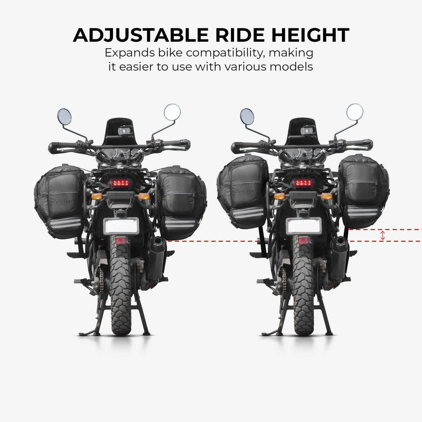 Daytona V2 Convertible Bike Saddle Bag / Trekking Bag