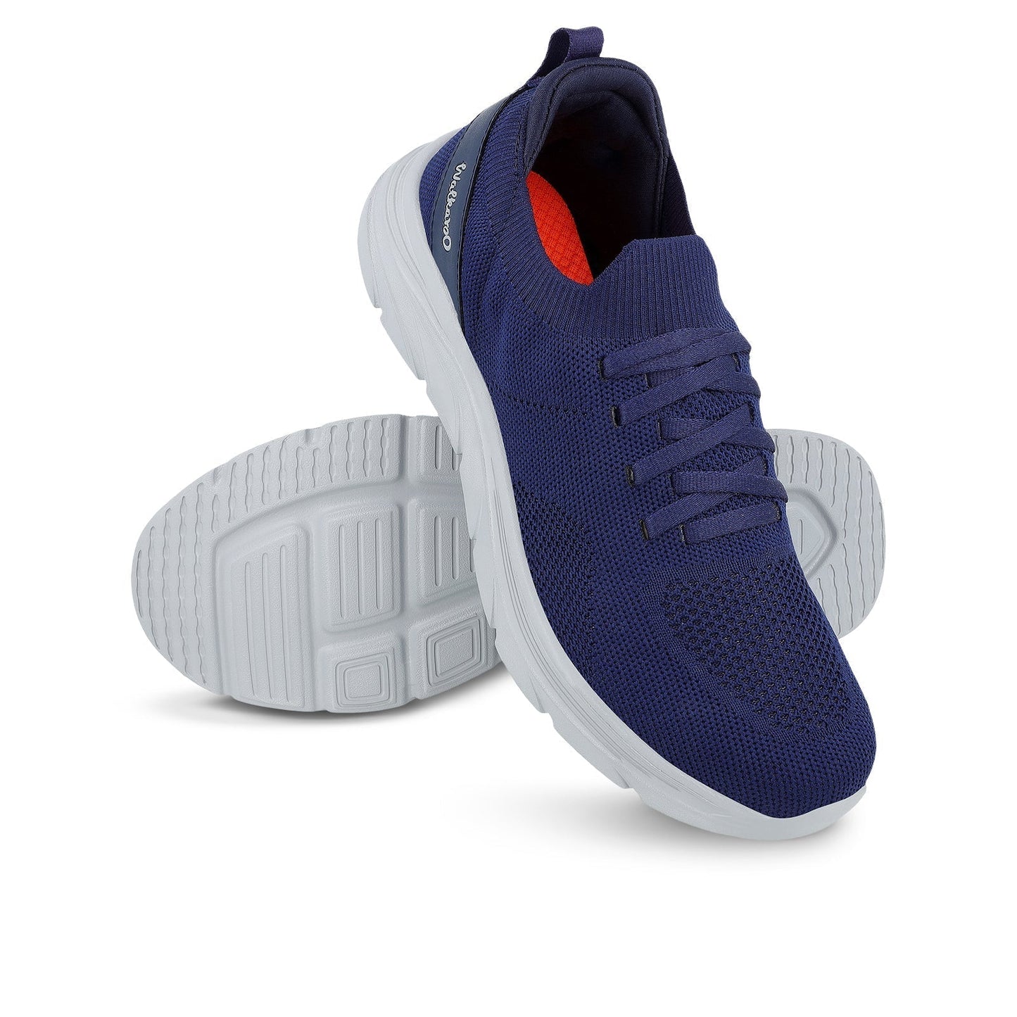 Walkaroo Men Sports Shoe - WS9565 Navy Blue - Walkaroo Footwear