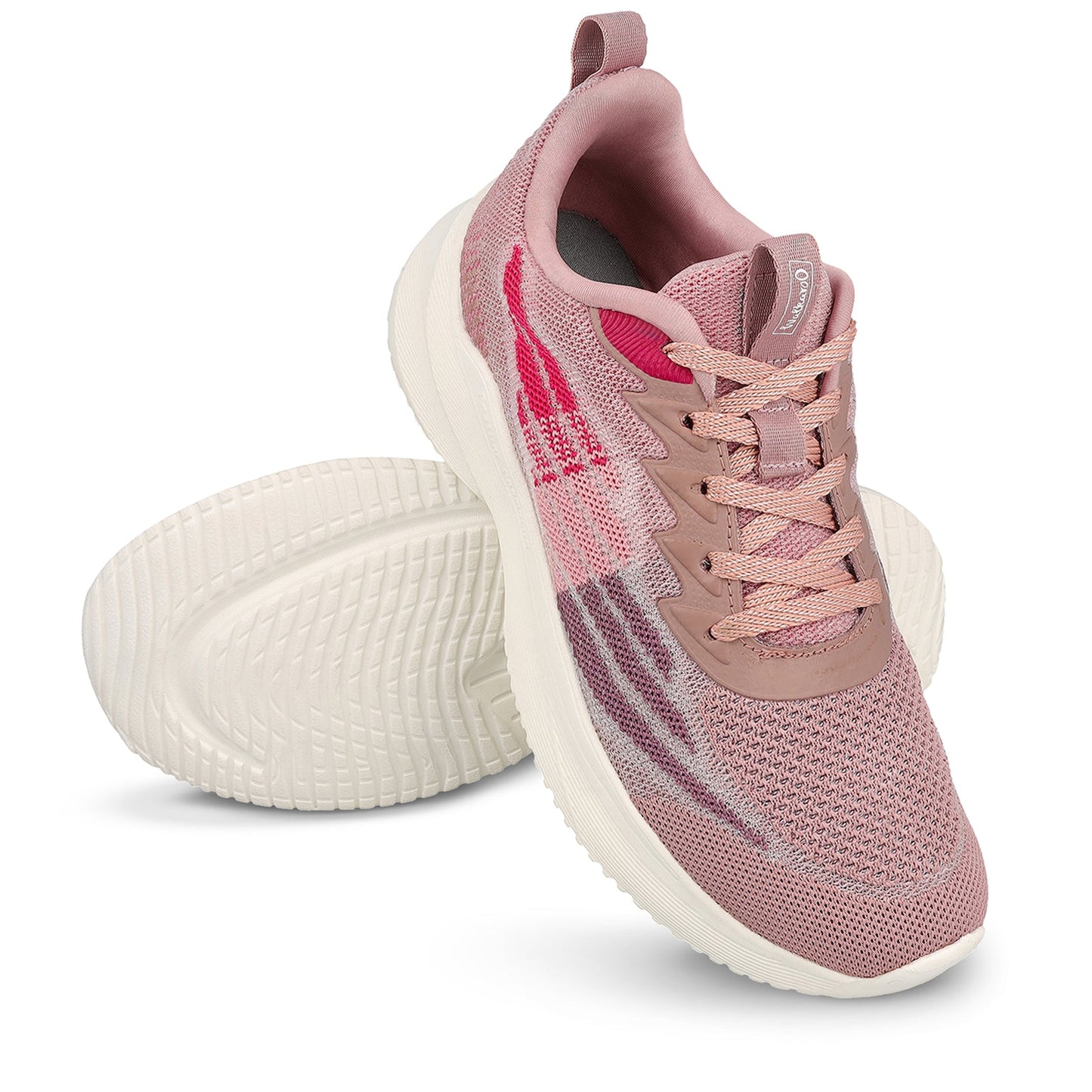 Women's Lace-up Walking Shoes - WS9907 Pink