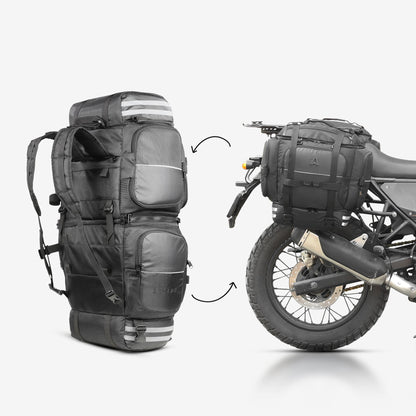 Daytona V2 Convertible Bike Saddle Bag / Trekking Bag