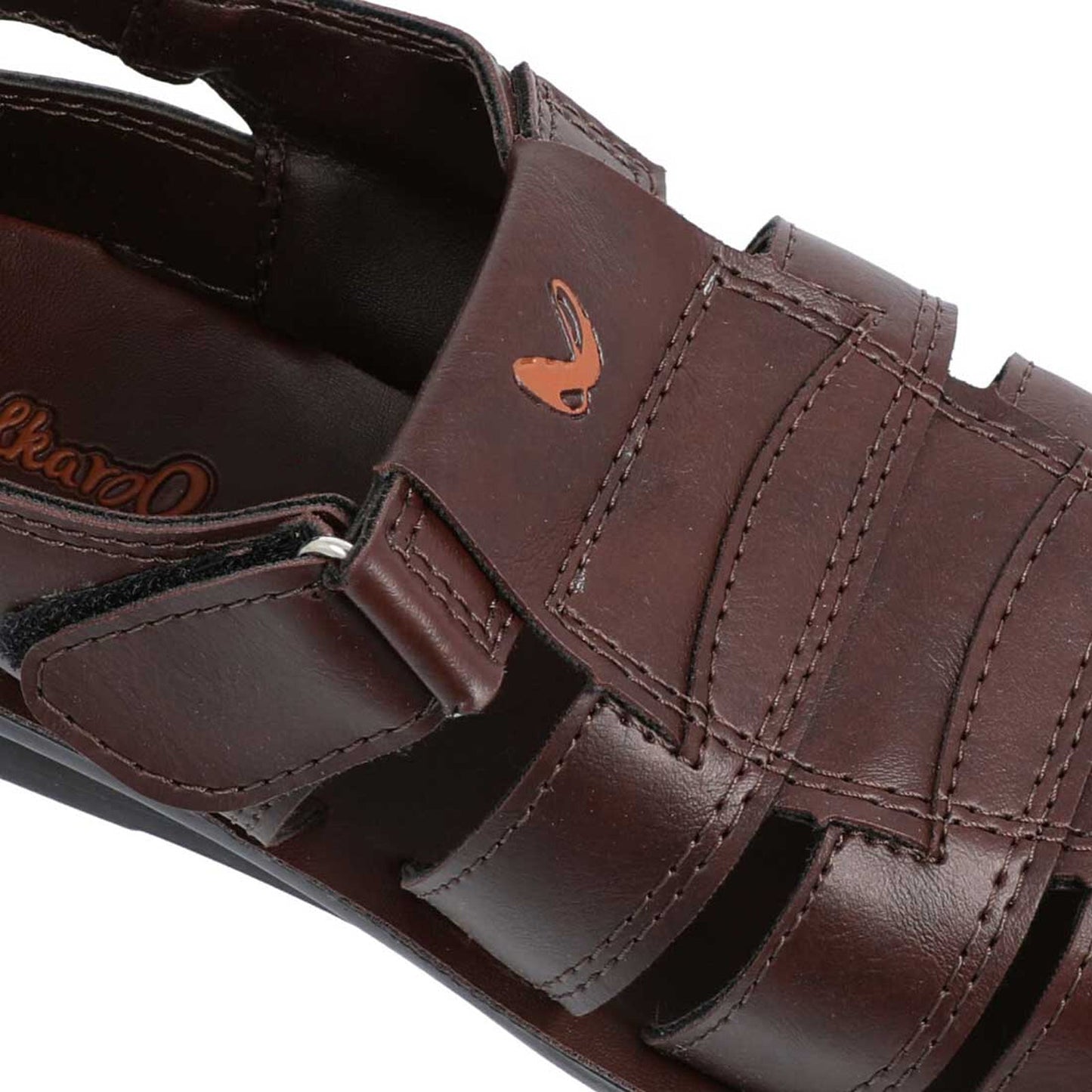 Walkaroo Men Solid Fisherman Sandals - 13505 Brown - Walkaroo Footwear