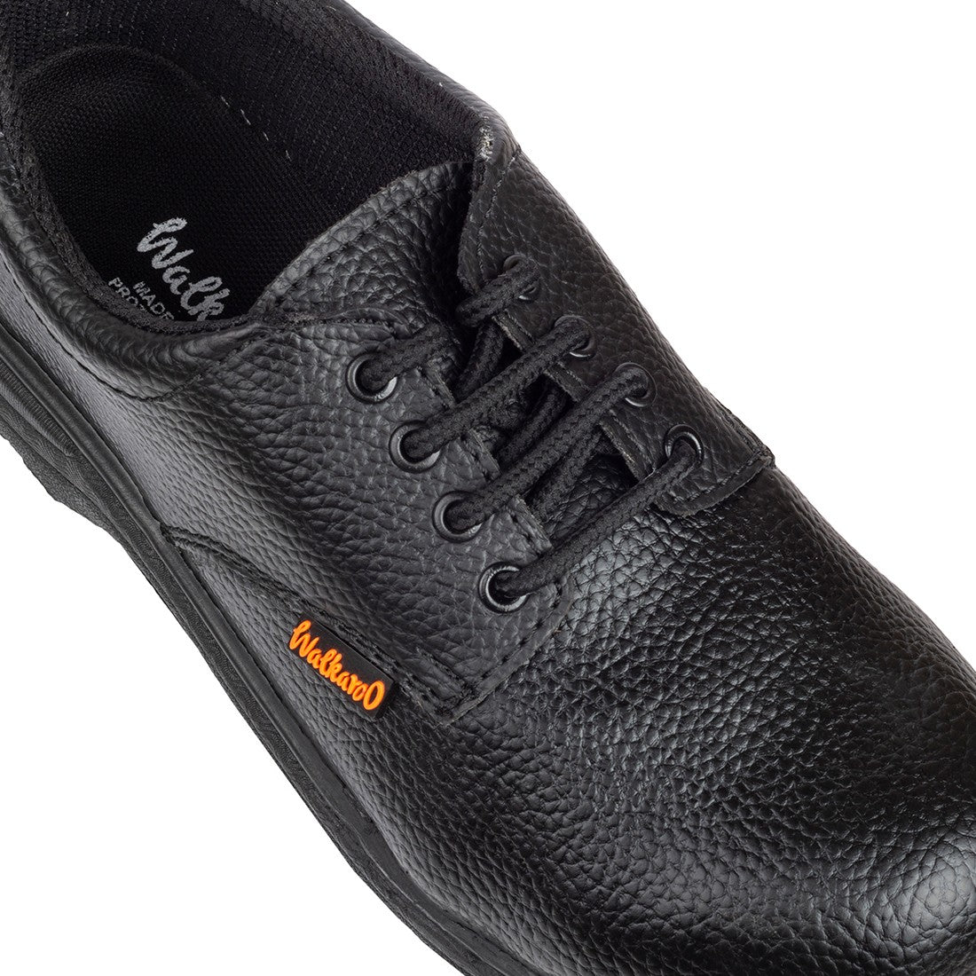 Walkaroo Men Office Shoes - 19401 Black - Walkaroo Footwear