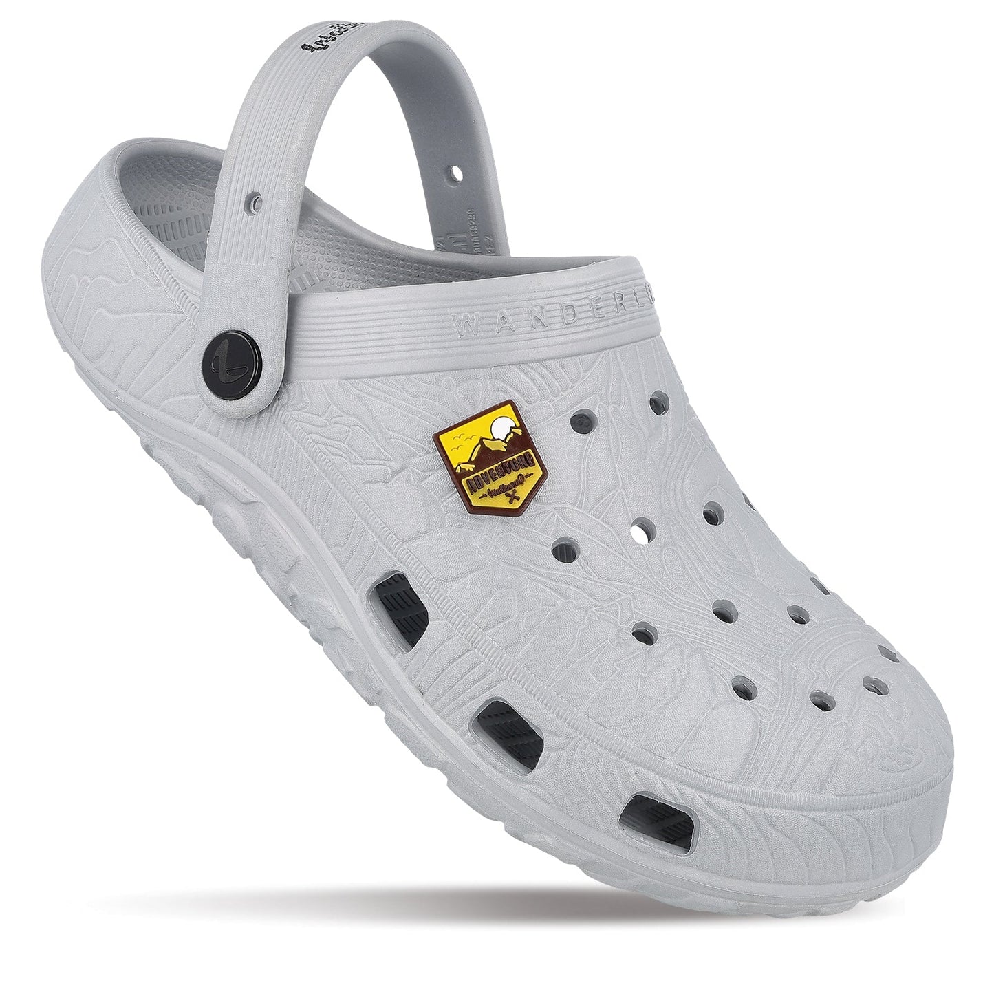 Men's Clogs  - WC8801 Light Grey