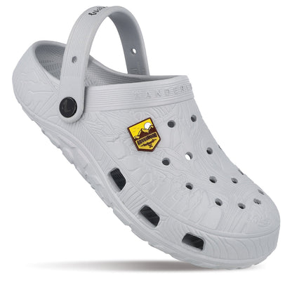 Men's Clogs  - WC8801 Light Grey