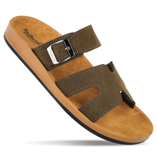 Women's Daily Wear Sandals - WLP72009 Olive Beige