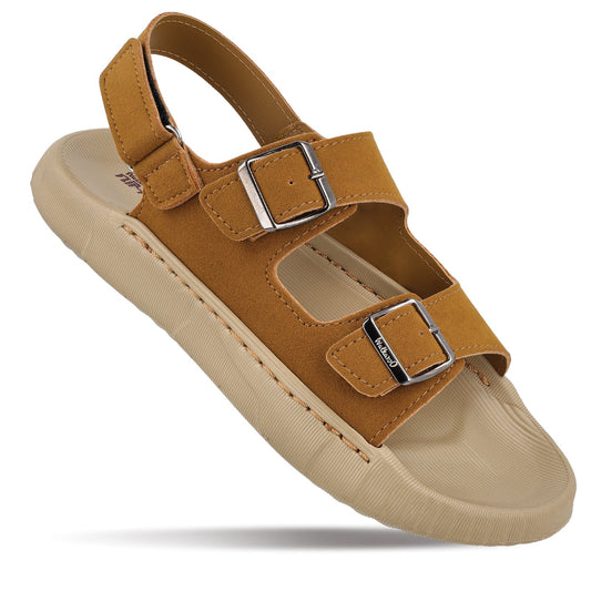 Men's Daily Wear Sandals - WE8822 Khaki Tan