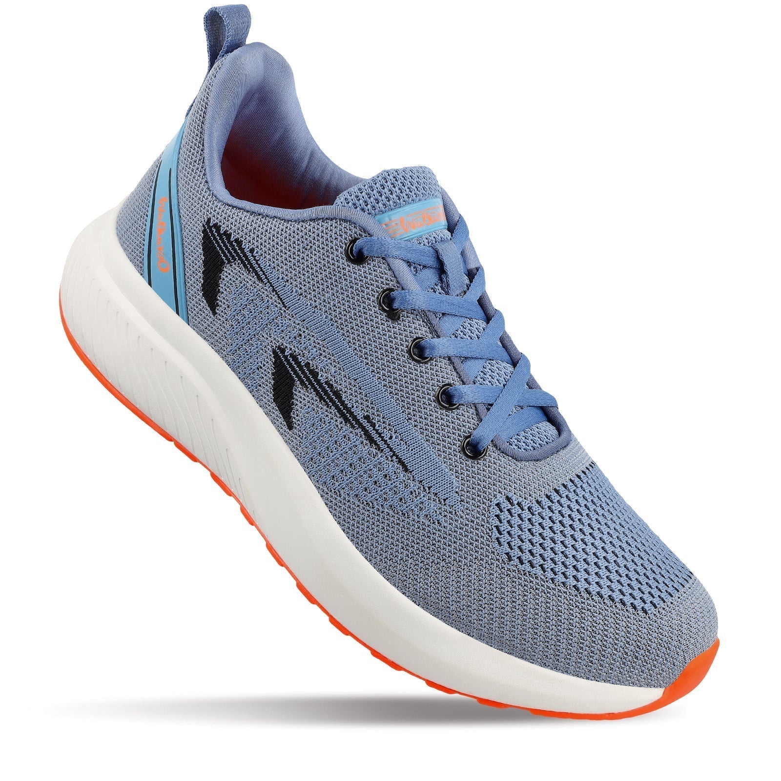 Walkaroo Men Sports Shoe - WS9118 Steel Blue - Walkaroo Footwear