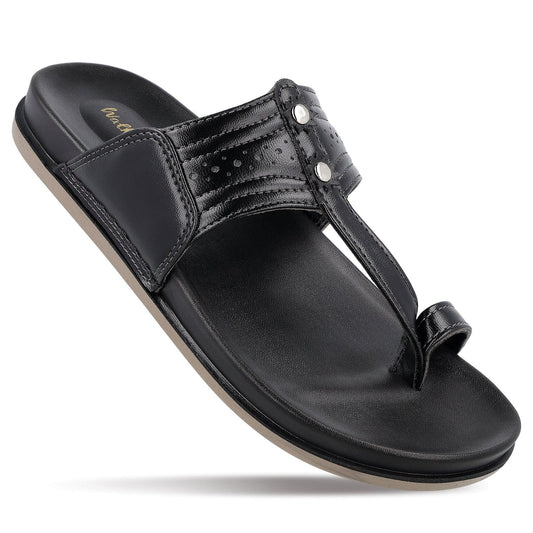 Men's  Traditional Chappal - WE1351 Black