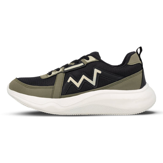 Men's Lace-up Sports Shoe -ONG97006 Black Olive