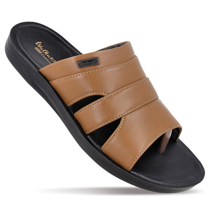 Walkaroo+ Men Sandals - WE1329 Chiku - Walkaroo Footwear