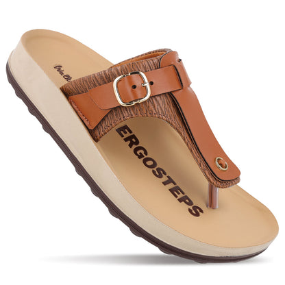 Women's Daily Wear Sandals - WLP71216 Brown