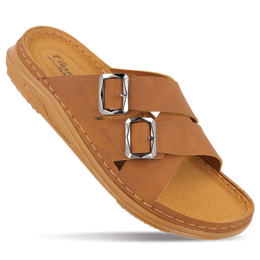 Men's Daily Wear Comfort Sandals - WGP53052 Tan