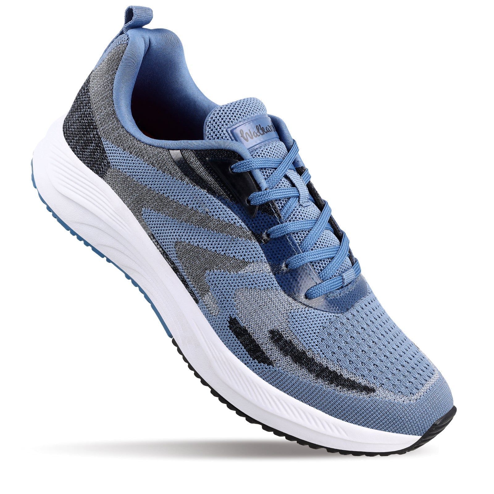 Walkaroo Men Sports Shoe - WS9109 Steel Blue - Walkaroo Footwear