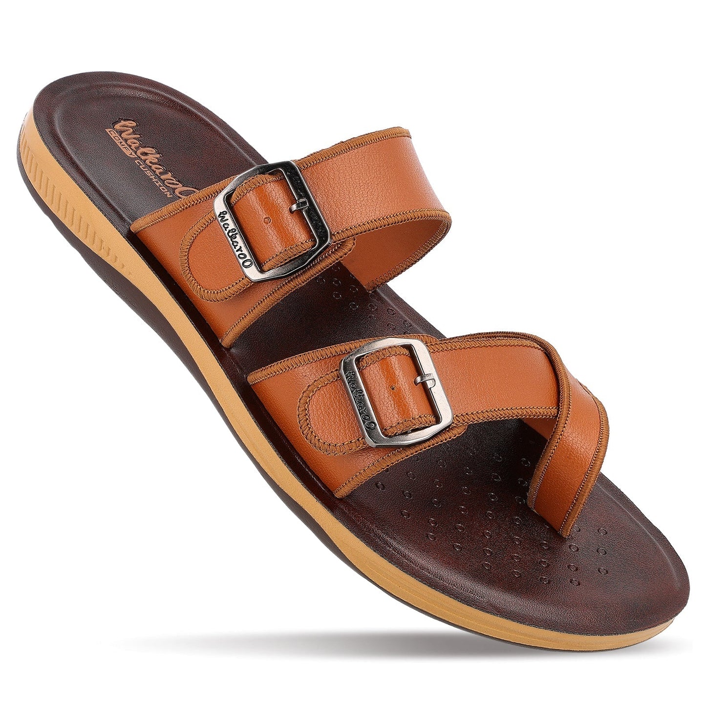 Men's Daily Wear Sandals- WE1341 Brown