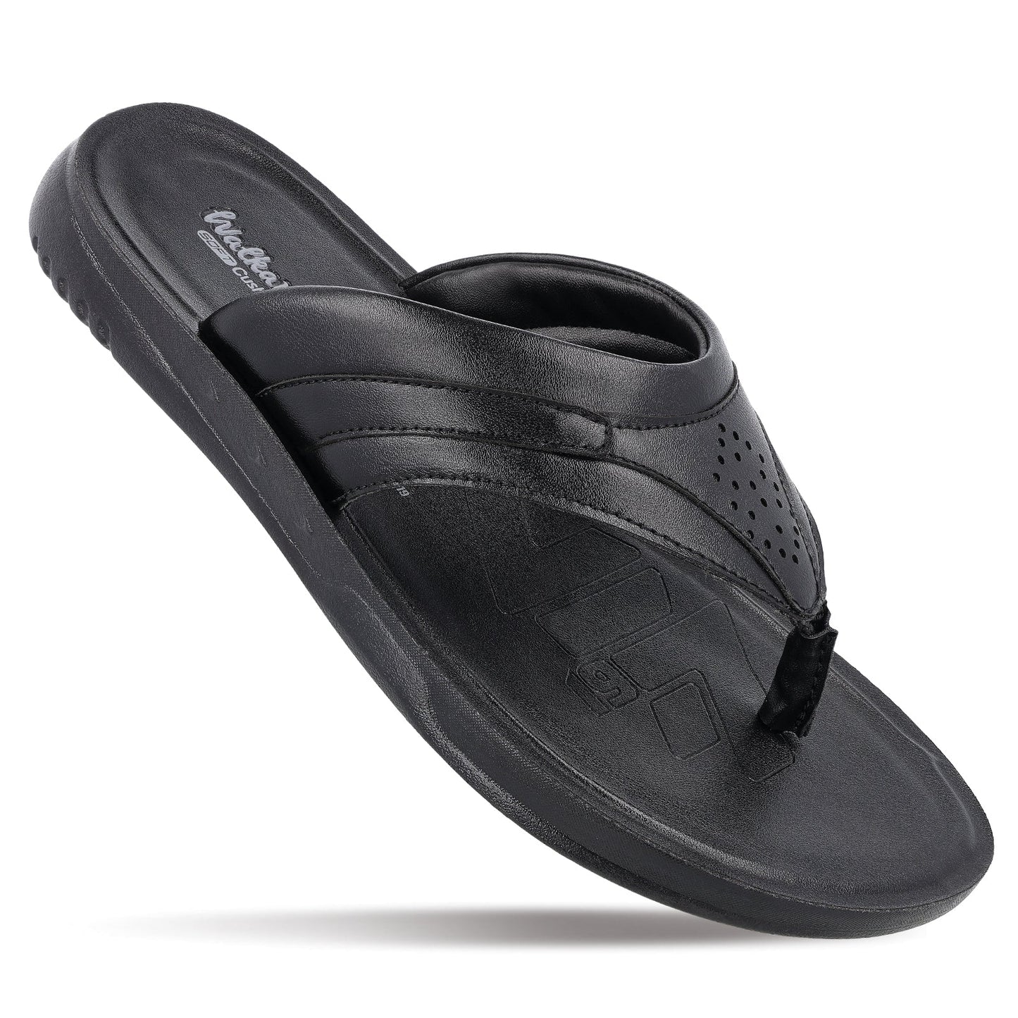 Men's Daily Wear V-Strap Sandals - WGP50023 Black