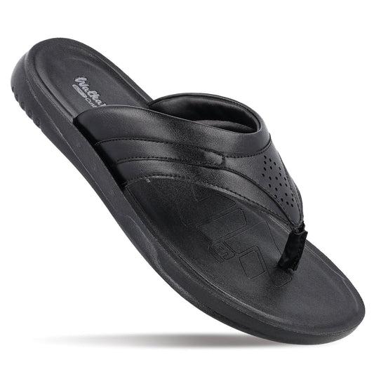 Men's Daily Wear V-Strap Sandals - WGP50023 Black