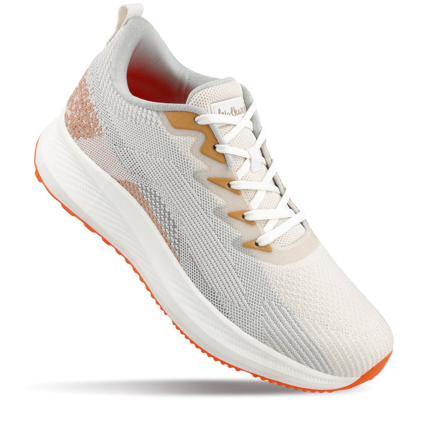 Men's Lace-up Sports Shoes - WS9114 White Beige