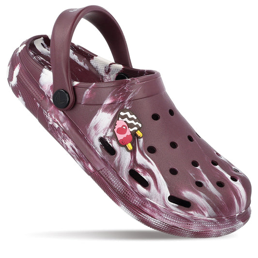 Women's Clogs  - WC8960 Grape White