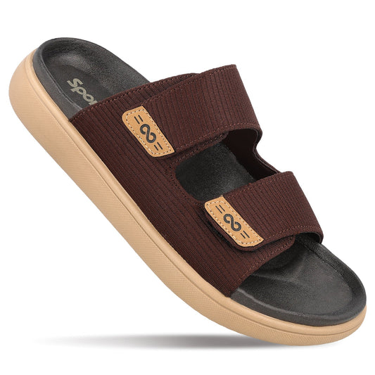 Men's Daily Wear Comfort Sandals - SGE28006 Brown