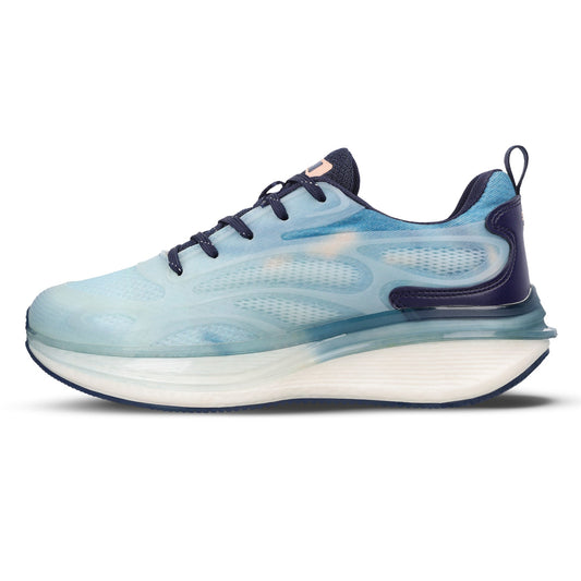Men's Night Glow Sports Shoes - WS9154 Sea Blue