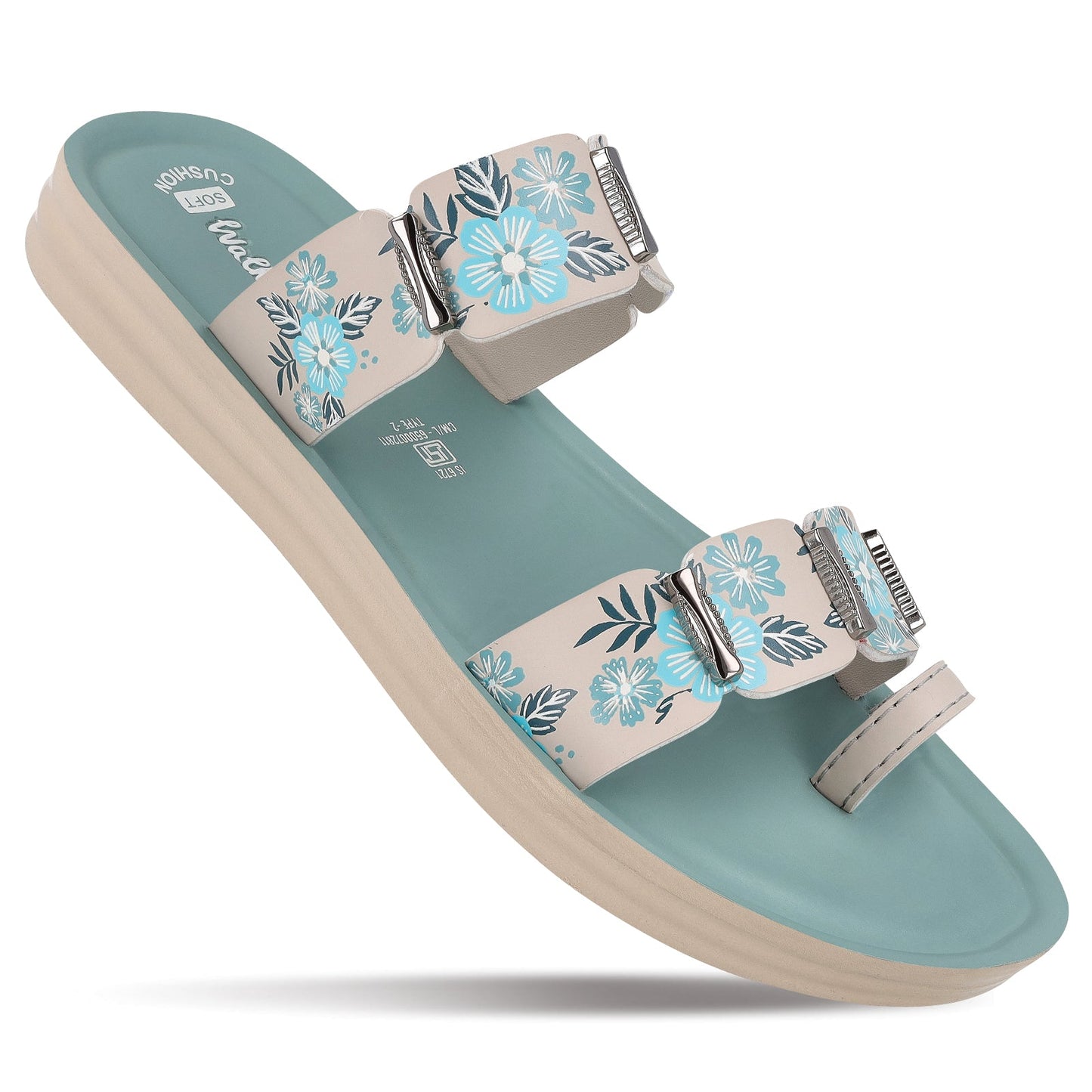Women's Daily Wear Sandals - WLR74018 Turquoise Blue