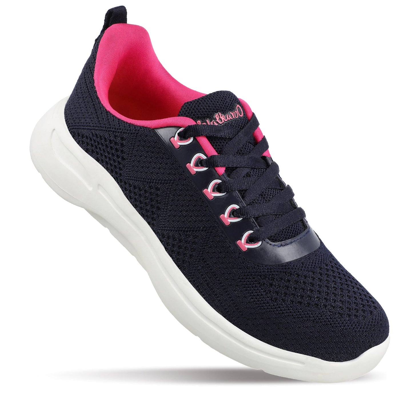 Women's Lace-up Walking Shoes - WS9902 Navy Blue