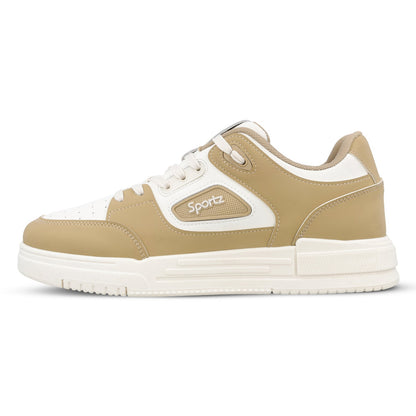 Men's Sports Sneakers - SGE24001 White Tan