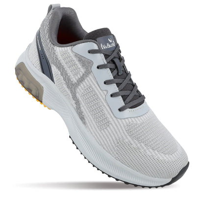 Walkaroo Men Sports Shoe - WS9107 Grey - Walkaroo Footwear