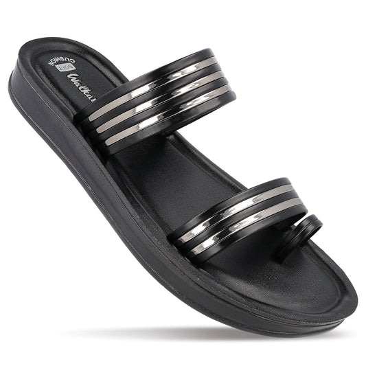 Women's Daily Wear Sandals  - WL7528 Black