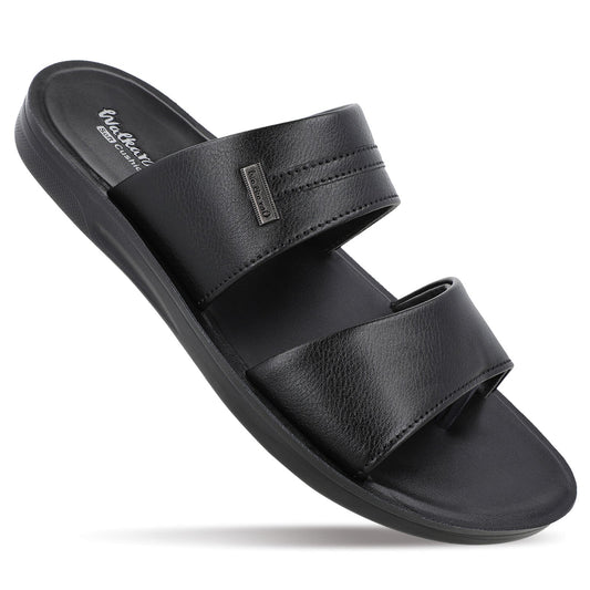 Walkaroo+ Men Sandals - WE1328 Black - Walkaroo Footwear