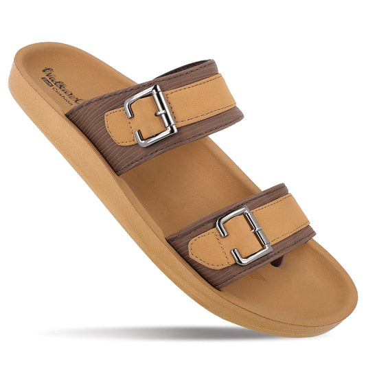 Men's Daily Wear Sandals - WGR53029 Mocha Brown
