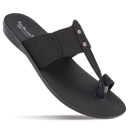 Men's  Traditional Chappal  - WGR53158 Black