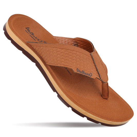 Men's Daily Wear V-Strap Sandals - WGP50022 Tan