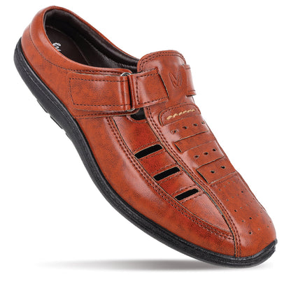 Men's  Roman Sandals - WGR58009 Tan