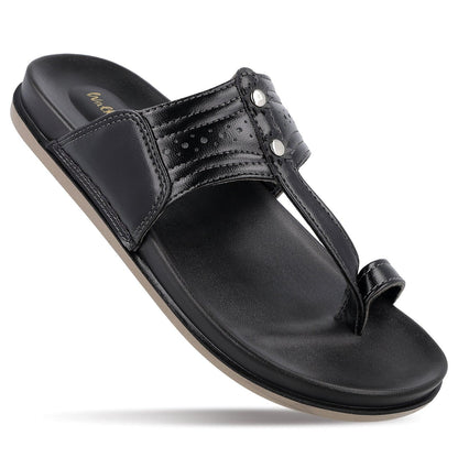 Men's  Traditional Chappal - WE1351 Black