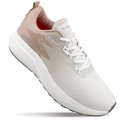 Walkaroo Men Sports Shoe - WS9111 Beige Cream - Walkaroo Footwear