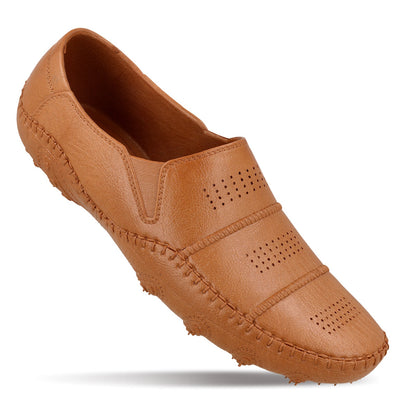 Men's Slip-On Rain Shoes - 12316 Tan